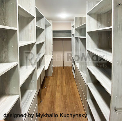 Меблі на замовлення за своїми кресленнями з установкою