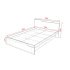 Купить Кровать 120 Vasco 1280х2075х800 в Виннице