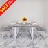 Купити Стіл EDGAR slide SALE 18 мм 1100(1900)х750х700 у Вінниці