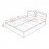 Купить Кровать 160 Aura 1640х2040х900 в Виннице