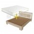 Купить Кровать открытая White Mix + Матрас Kozak (160х200) в Виннице