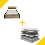 Купити Осінній цінопад: Ліжко Loft + Матрац Honey у Вінниці