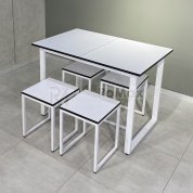 Купити Стіл SHERWOOD + 4 Табурети LOFT у Вінниці