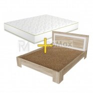 Купити Ліжко відкрите White Mix + Матрац Kozak (160х200) у Вінниці