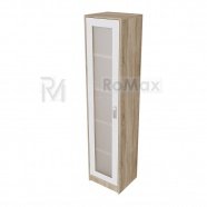Купити Пенал вітрина 1д 450 White Mix 450х2000х400 у Вінниці