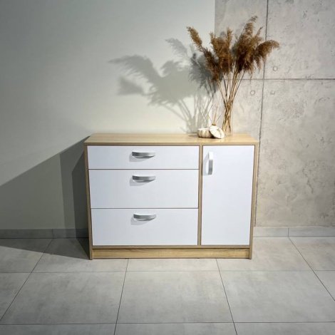 Купити Комод 1д3ш White Mix 1100х800х400 у Вінниці