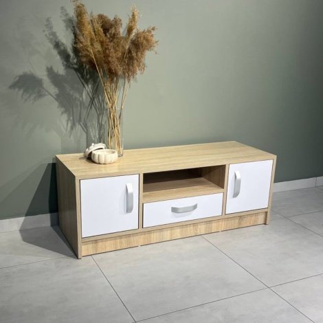 Купити Тумба ТВ 110 White Mix 1100х400х400 у Вінниці