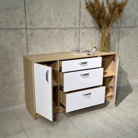 Купити Комод 2д3ш White Mix 1400х800х400 у Вінниці