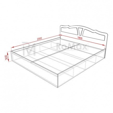 Купить Кровать 180 Aura 1840х2040х900 в Виннице