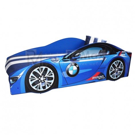 Купить Кровать BMW Елит Е-1 без мех. 1700х800 мягкий спойлер+подушка в Виннице