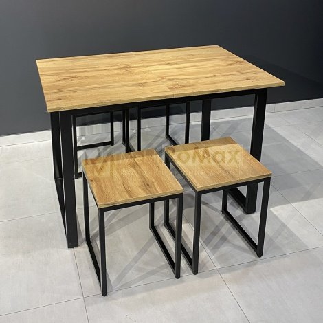 Купити Стіл SHERWOOD + 4 Табурети LOFT у Вінниці