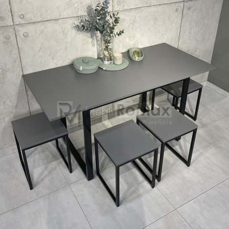Купити Стіл SHERWOOD + 4 Табурети LOFT у Вінниці