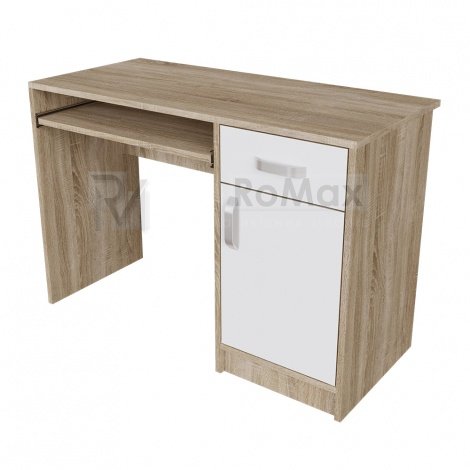 Купити Стіл комп'ютерний 110 White Mix 1100х750х500 правий у Вінниці