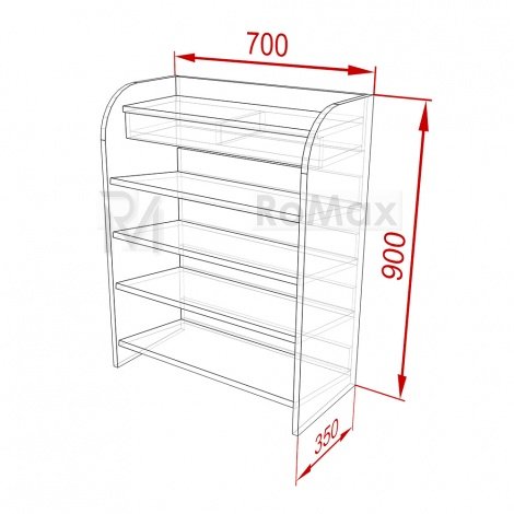 Купить Тумба для обуви с ящиком White Mix 700х900х350 в Виннице